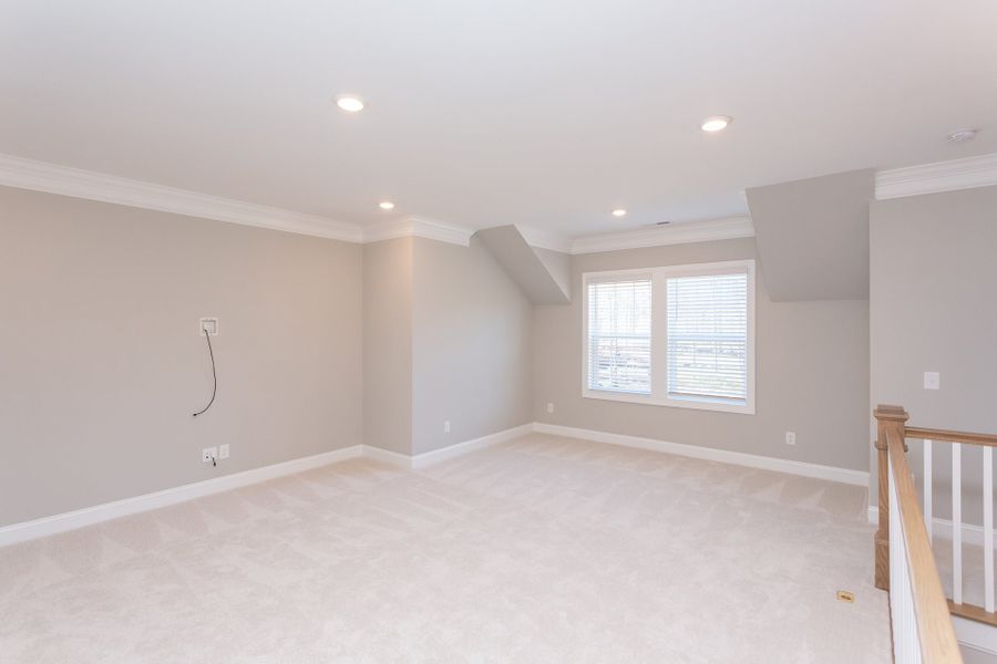 Representative unfurnished interior of a home built from the Statesville by Caruso Homes in Sauls Landing, Zebulon (Image 26). Representative unfurnished interior of a home built from the Statesville by Caruso Homes in Sauls Landing, Zebulon (Image 26).