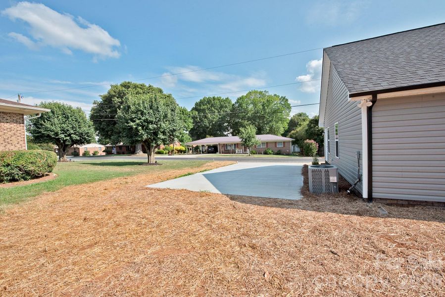 Exterior details and patio area of a home in , Landis (Image 4).