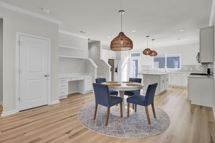 Furnished interior view inside a new home in , Summerville (Image 5).
