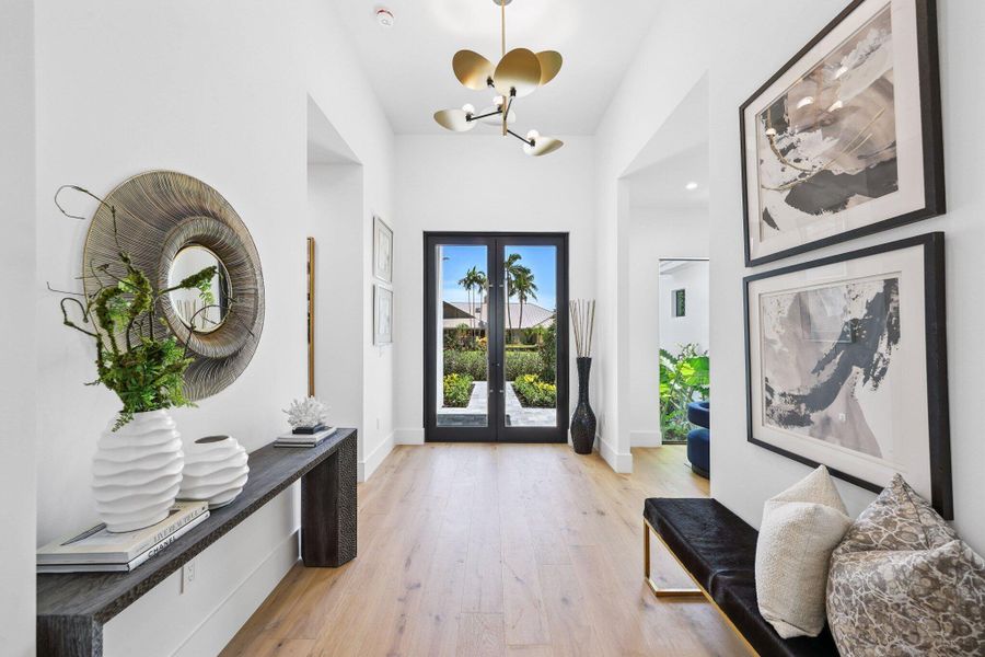 Furnished interior view inside a new home in , Boca Raton (Image 13). Furnished interior view inside a new home in , Boca Raton (Image 13).