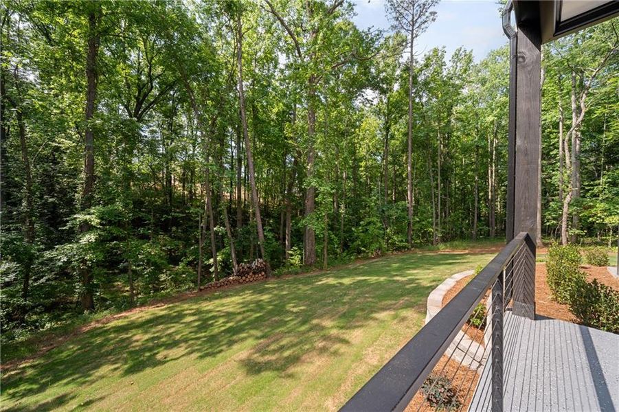 Exterior details and patio area of a home in , Dawsonville (Image 35). Exterior details and patio area of a home in , Dawsonville (Image 35).