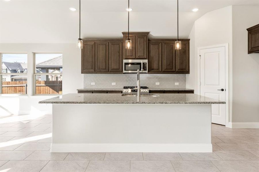 Furnished interior view inside a new home in Eagle Glen 50, Alvarado (Image 10).