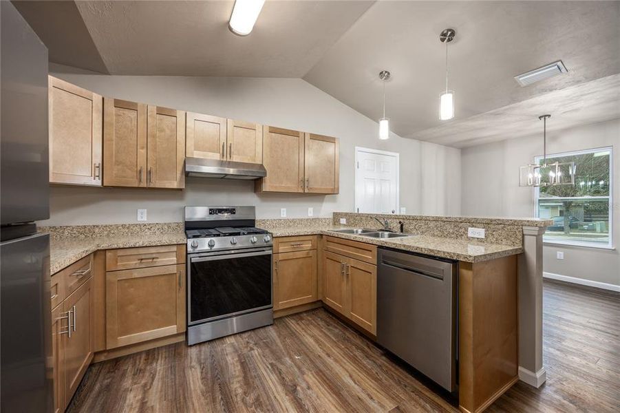 Furnished interior view inside a new home in , Gainesville (Image 10).