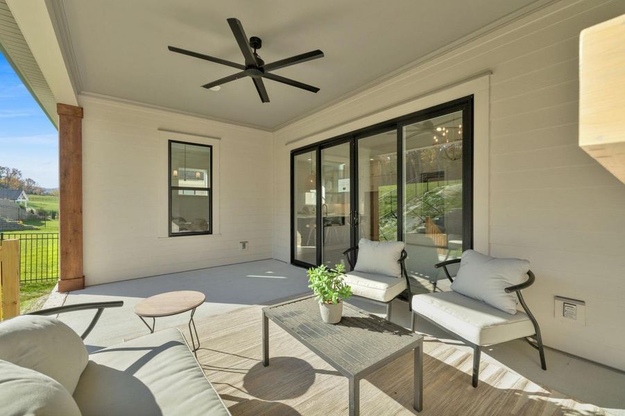 Furnished interior view inside a new home in Annecy, Nolensville (Image 21).