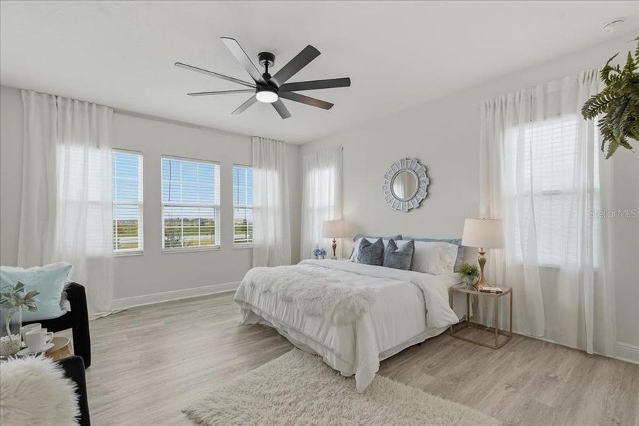 Furnished interior view inside a new home in , San Antonio (Image 18).