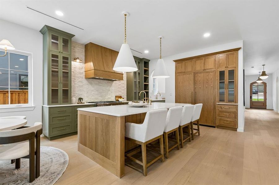 Furnished interior view inside a new home in , Dallas (Image 15).