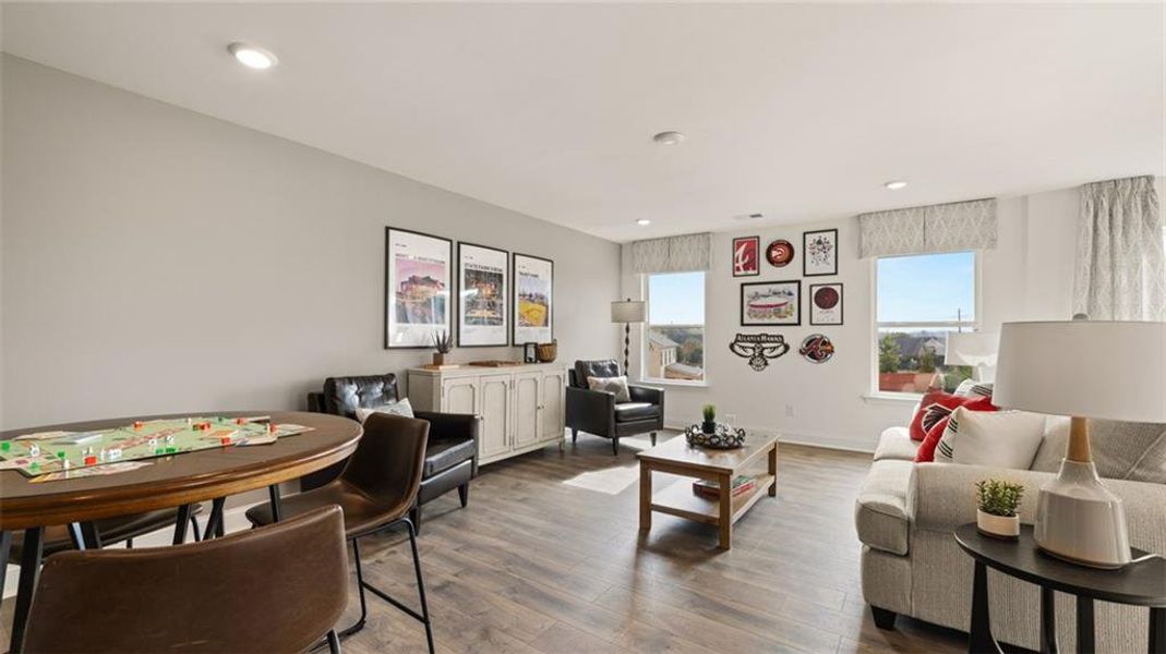 Furnished interior view inside a new home in The Gates at Pates Creek, Hampton (Image 25).
