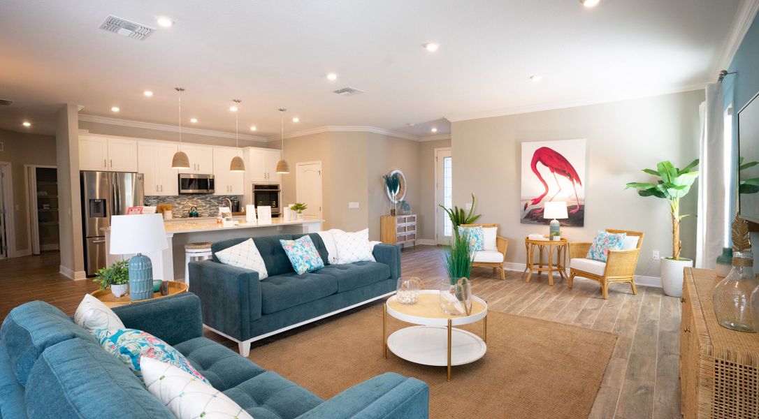 Representative furnished interior of a home built from the Drexel by Maronda Homes in Tropical Gulf Acres, Punta Gorda (Image 64).