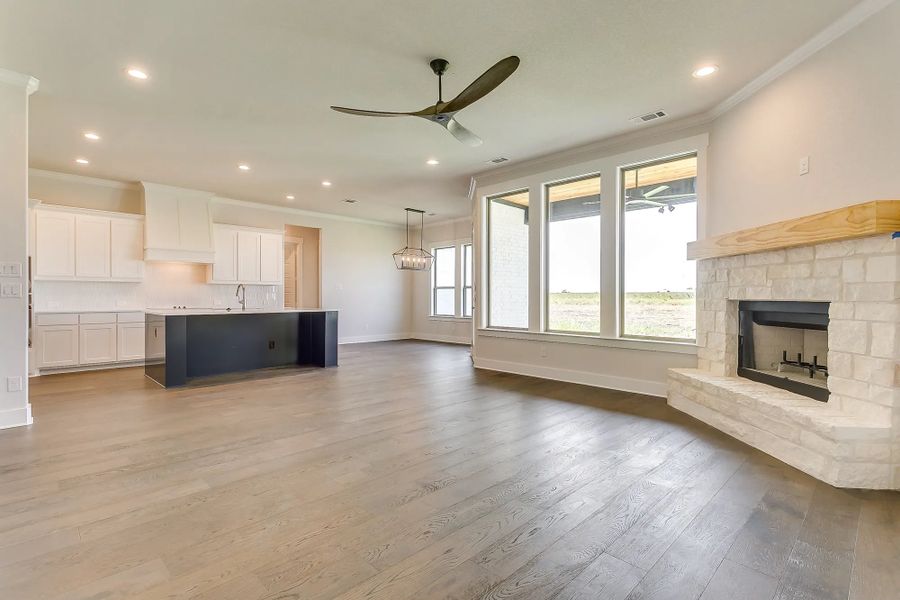 Representative unfurnished interior of a home built from the The Macy by Elmwood Custom Homes in Matthews Farm, Venus (Image 32). Representative unfurnished interior of a home built from the The Macy by Elmwood Custom Homes in Matthews Farm, Venus (Image 32).