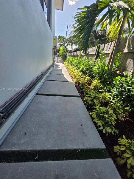 Exterior details and patio area of a home in , Miami Beach (Image 30).