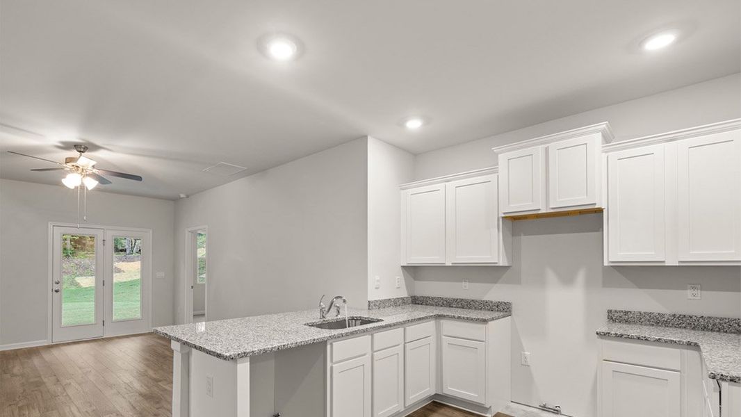 Representative furnished interior of a home built from the Allex by D.R. Horton in Captain's Corner, Grovetown (Image 6).