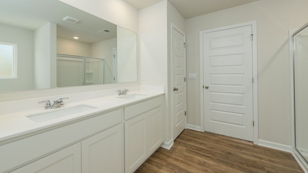 Representative furnished interior of a home built from the Mansfield by D.R. Horton in Brooks Station, Dacula (Image 7). Representative furnished interior of a home built from the Mansfield by D.R. Horton in Brooks Station, Dacula (Image 7).