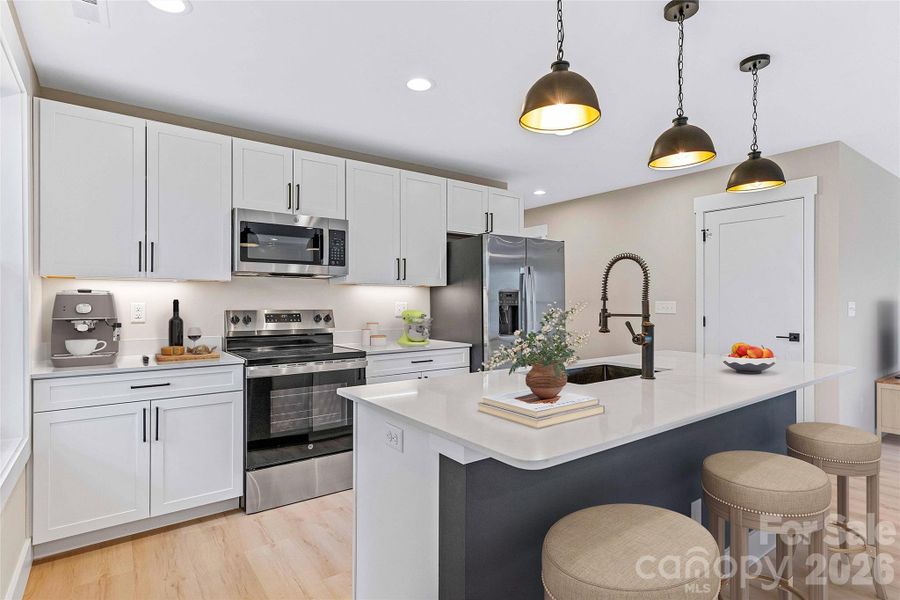 Furnished interior view inside a new home in , Alexander (Image 10).