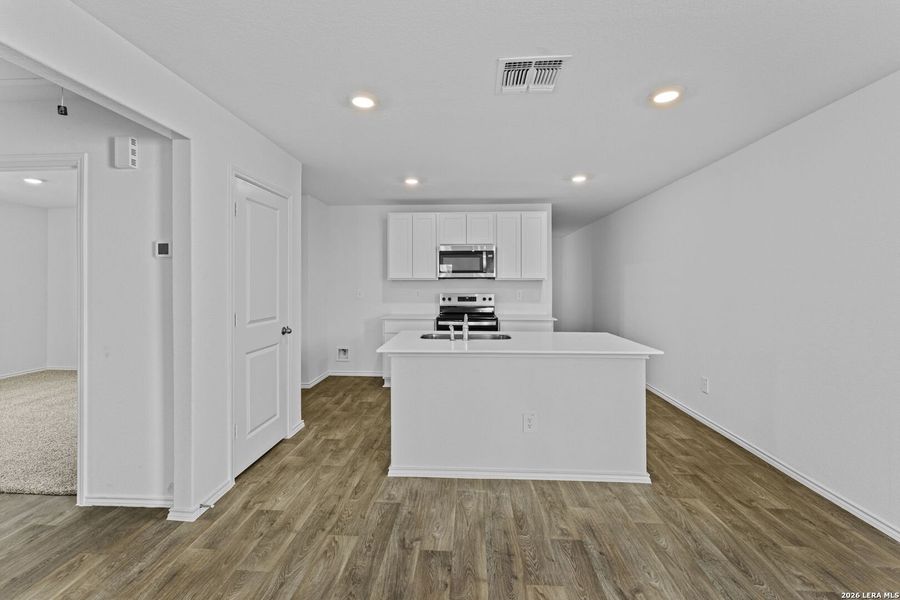 Furnished interior view inside a new home in Sereno Springs, Converse (Image 10). Furnished interior view inside a new home in Sereno Springs, Converse (Image 10).