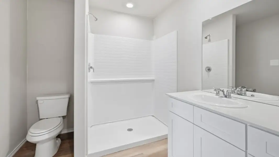 Furnished interior view inside a new home in The Canyons, Keene (Image 12).