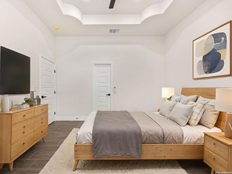 Furnished interior view inside a new home in , Elmendorf (Image 17).
