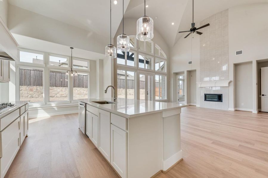 Furnished interior view inside a new home in Somerset Park, Rockwall (Image 12).