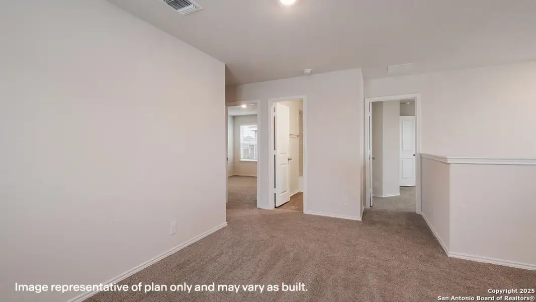 Spacious, unfurnished interior of a new home in Riverstone at Westpointe, San Antonio (Image 14).