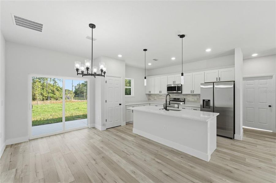 Furnished interior view inside a new home in , Citrus Springs (Image 5).