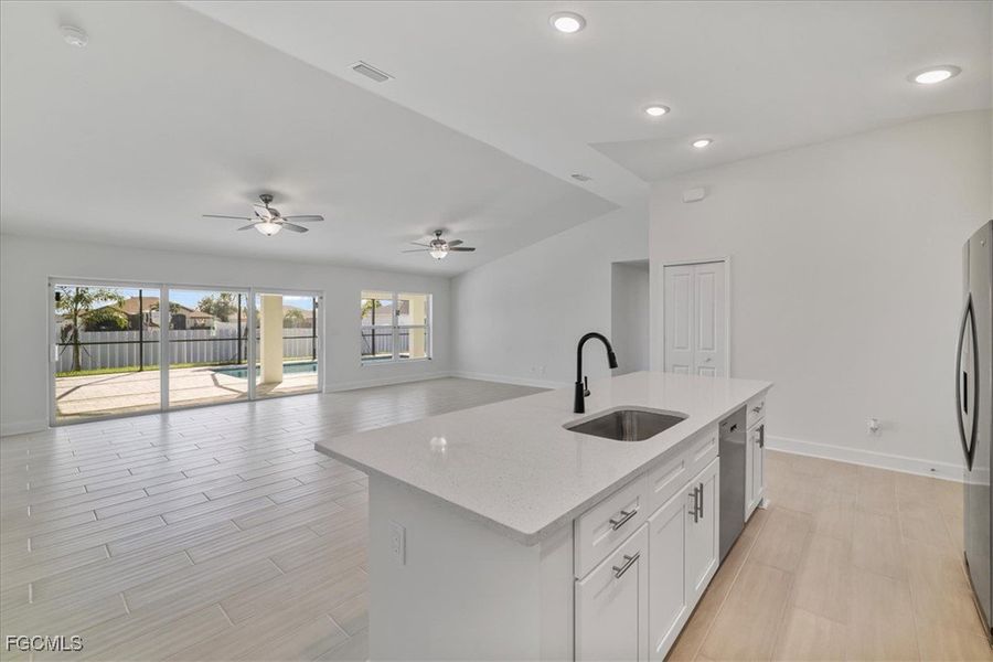 Furnished interior view inside a new home in Cape Coral, Cape Coral (Image 6).