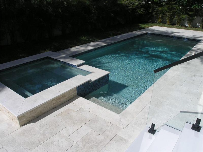 Exterior details and patio area of a home in , Tampa (Image 32).