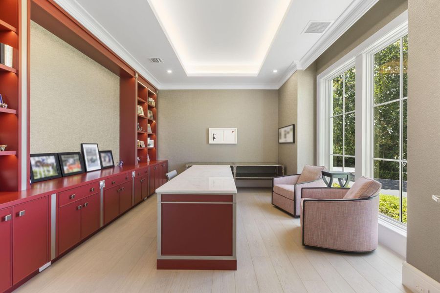 Furnished interior view inside a new home in , Wellington (Image 57). Furnished interior view inside a new home in , Wellington (Image 57).