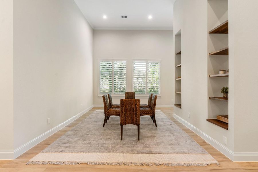 Furnished interior view inside a new home in , Tomball (Image 15). Furnished interior view inside a new home in , Tomball (Image 15).
