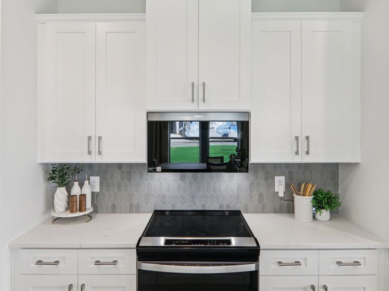 Furnished interior view inside a new home in Meadows at Wilson Farms - The Summit Series, Fort Mill (Image 11).