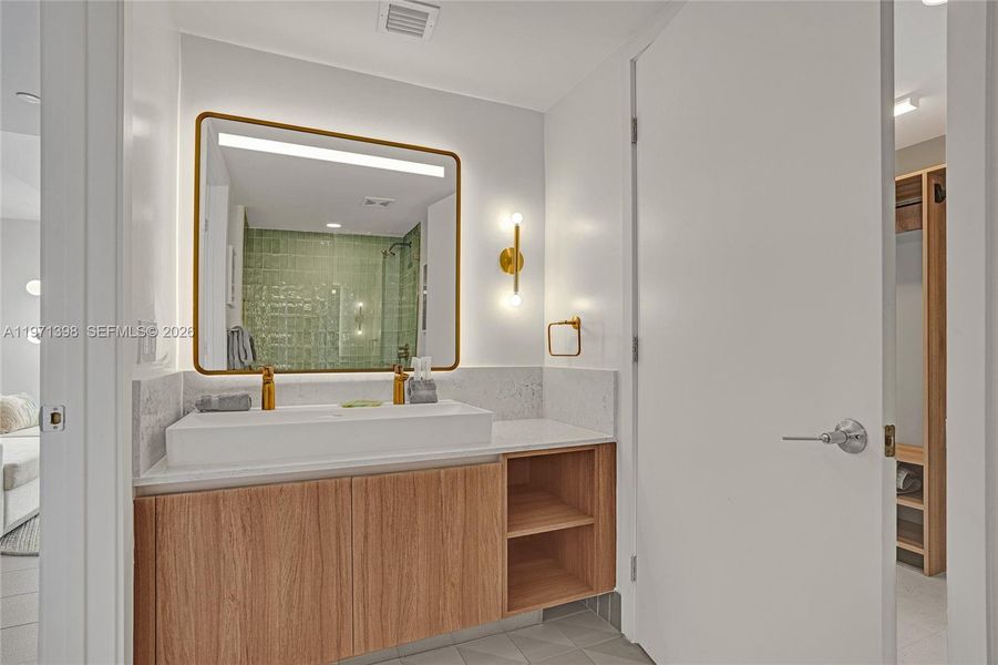 Furnished interior view inside a new home in , Miami (Image 6). Furnished interior view inside a new home in , Miami (Image 6).