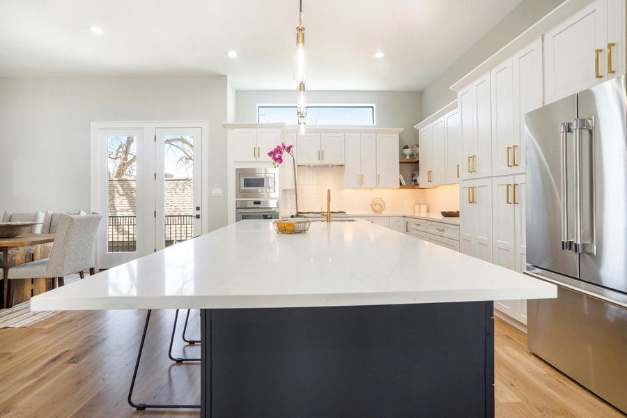 Furnished interior view inside a new home in , Houston (Image 31).