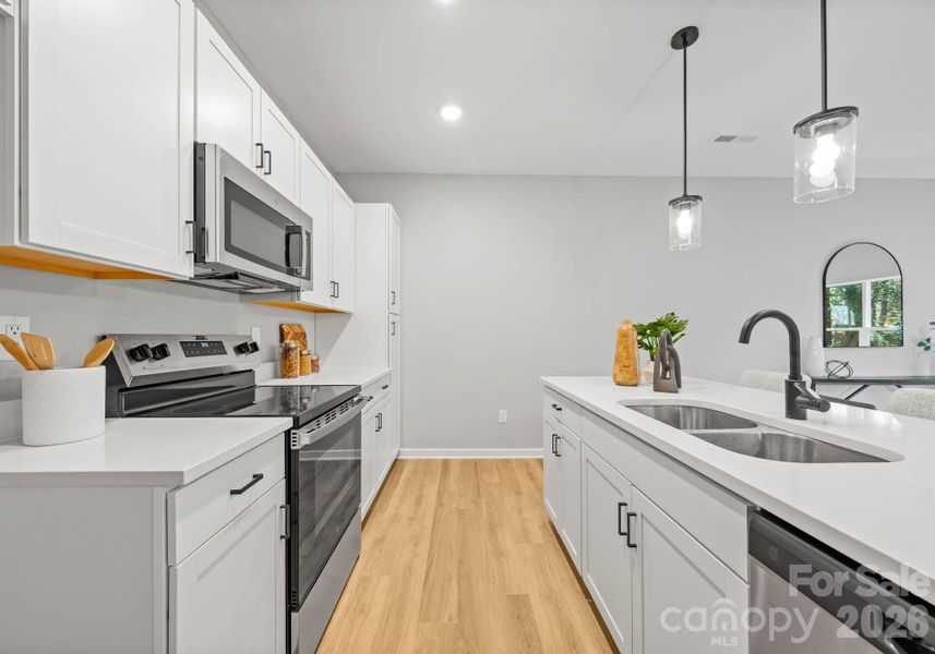 Furnished interior view inside a new home in , Charlotte (Image 7).