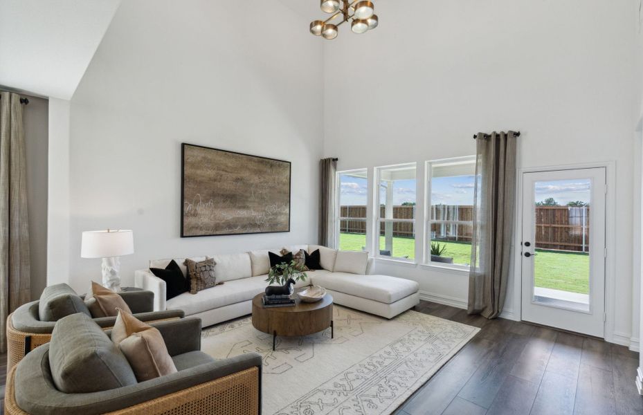 Furnished interior view inside a new home in Wellington, Fort Worth (Image 10).