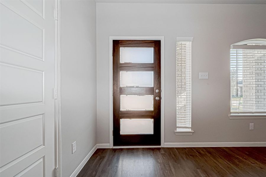 Spacious, unfurnished interior of a new home in Mill Creek Trails, Magnolia (Image 35).