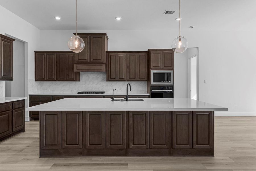 Furnished interior view inside a new home in Chambers Creek, Willis (Image 12).