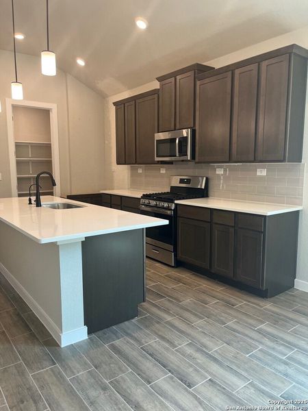 Furnished interior view inside a new home in Weston Oaks, San Antonio (Image 6). Furnished interior view inside a new home in Weston Oaks, San Antonio (Image 6).