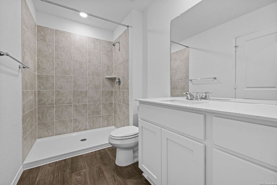 Furnished interior view inside a new home in Blue Ridge Ranch, San Antonio (Image 6).