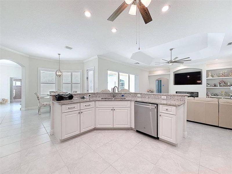 Furnished interior view inside a new home in , Spring Hill (Image 20).