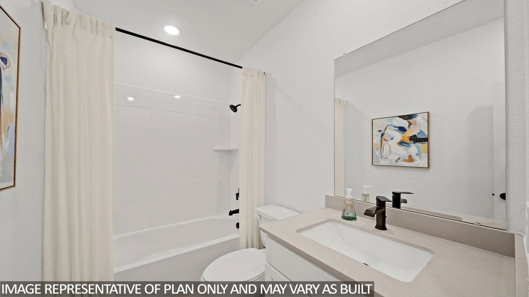 Furnished interior view inside a new home in Cypress Green, Hockley (Image 12).