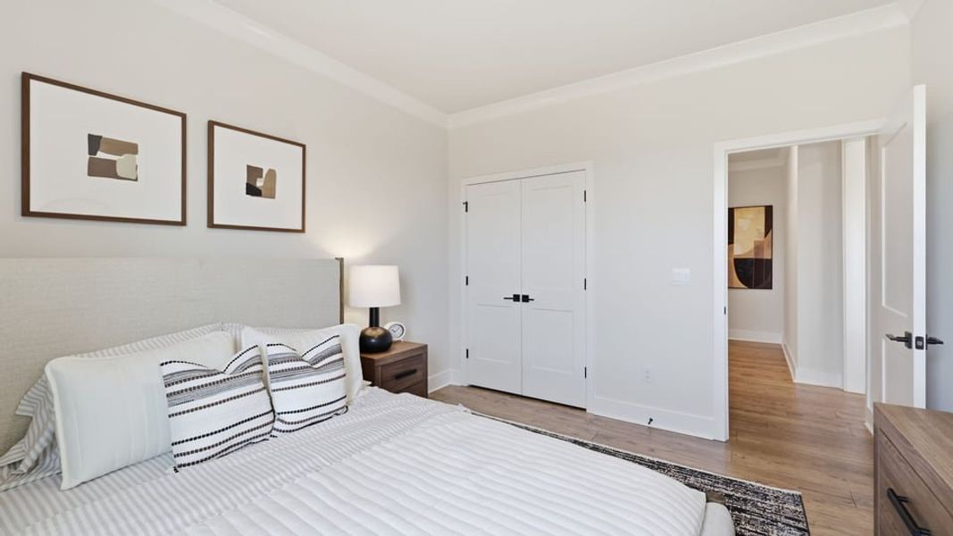 Furnished interior view inside a new home in Adams Glen, Greenville (Image 31).