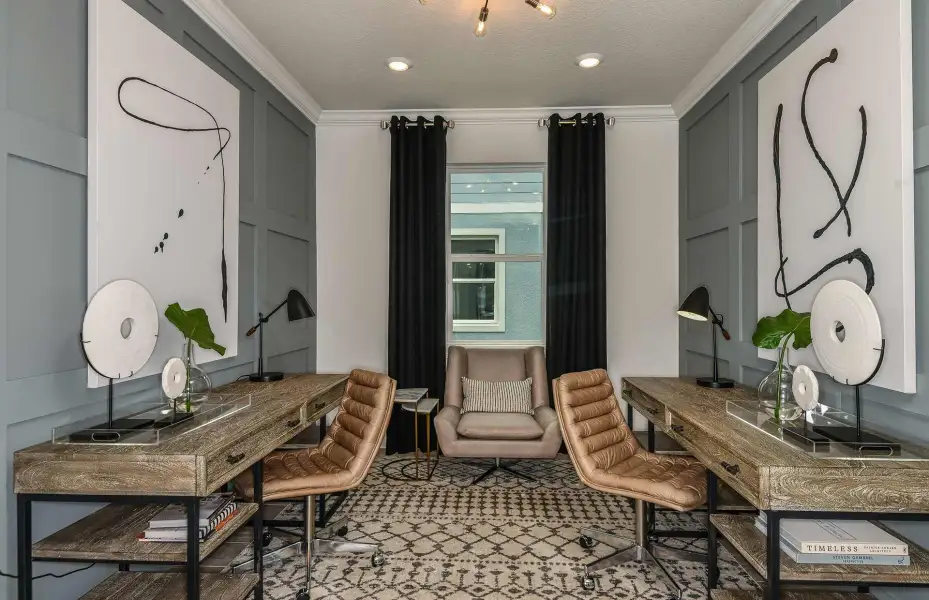Representative furnished interior of a home built from the Coral by Pulte Homes in Hilliard Isle, Kissimmee (Image 5).