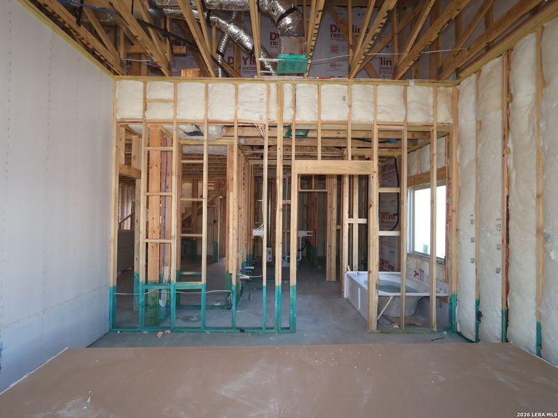 In-progress construction of a new home in Paloma Park, Converse, TX (Image 27).