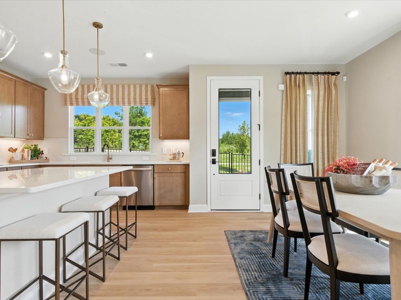 Representative furnished interior of a home built from the Sawyer by Tri Pointe Homes in Southbridge, Fort Mill (Image 5).