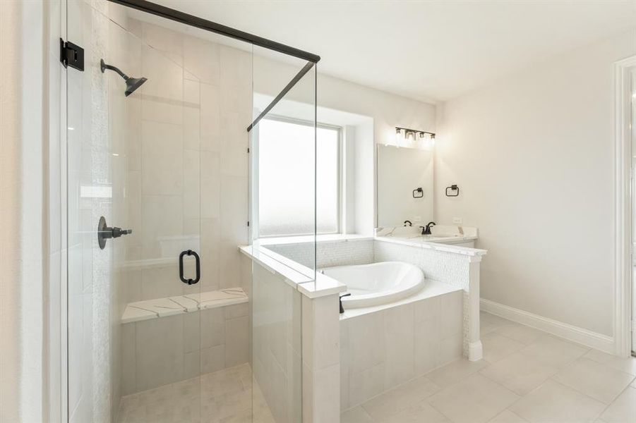 Furnished interior view inside a new home in The Oasis at North Grove 75-80, Waxahachie (Image 16). Furnished interior view inside a new home in The Oasis at North Grove 75-80, Waxahachie (Image 16).