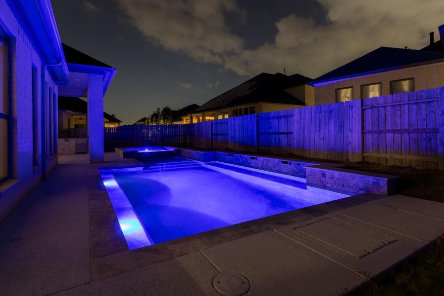 Exterior details and patio area of a home in Audubon, Magnolia (Image 27).