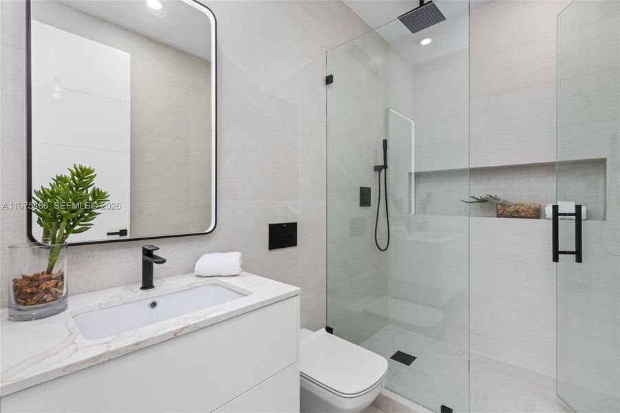 Furnished interior view inside a new home in , Pinecrest (Image 62).