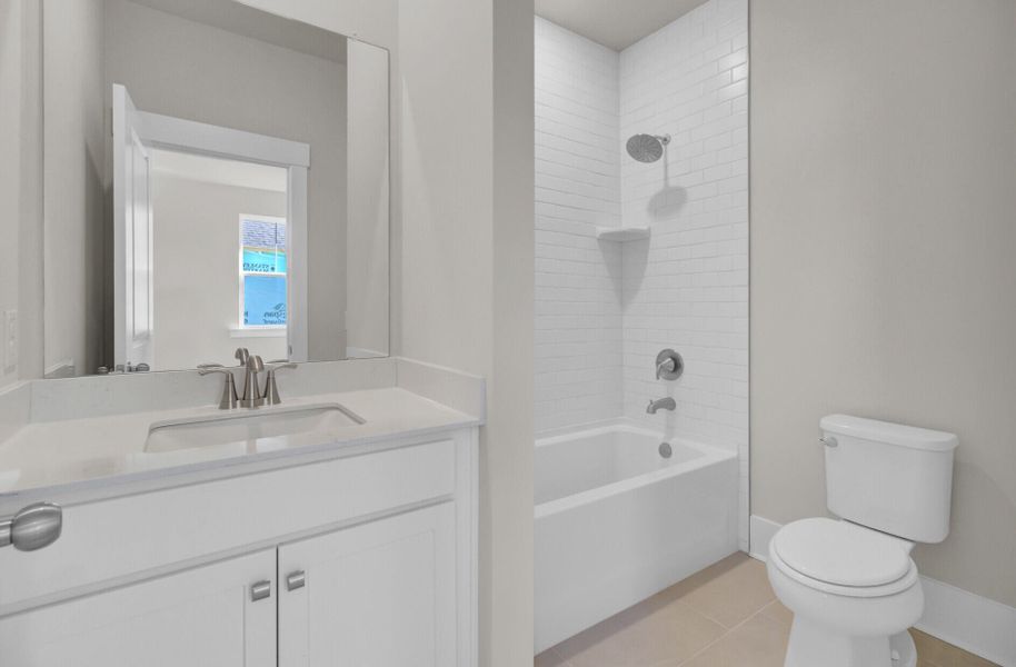 Furnished interior view inside a new home in Indigo Grove Single Family Homes, Johns Island (Image 11).