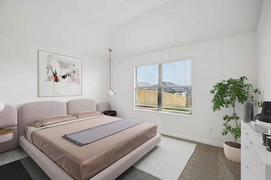 Furnished interior view inside a new home in Trinity Ranch, Elgin (Image 10).
