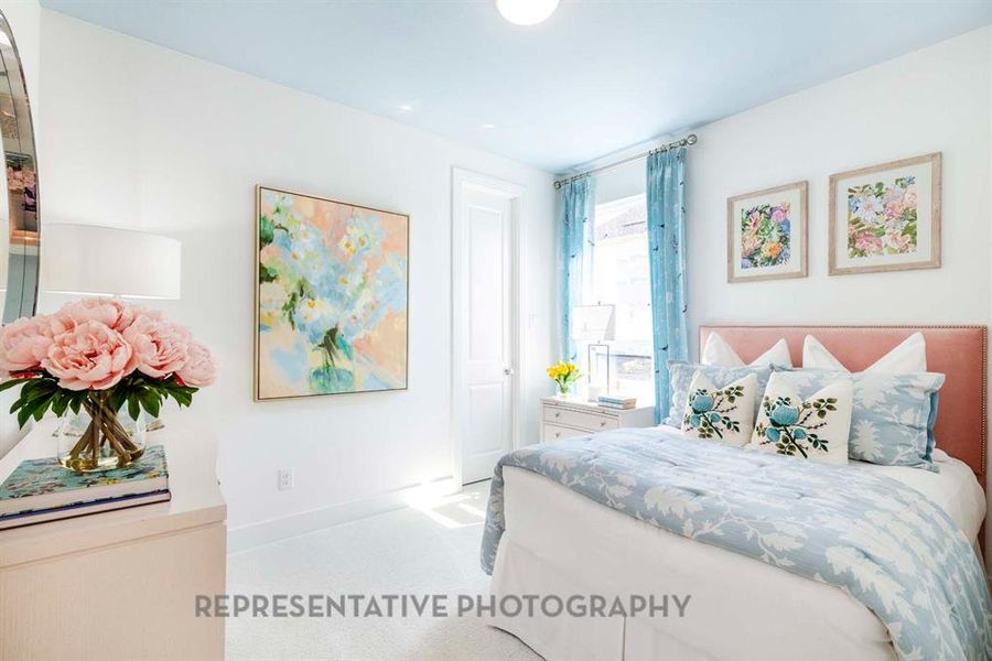 Furnished interior view inside a new home in Wellington: 40ft. lots, Haslet (Image 27). Furnished interior view inside a new home in Wellington: 40ft. lots, Haslet (Image 27).