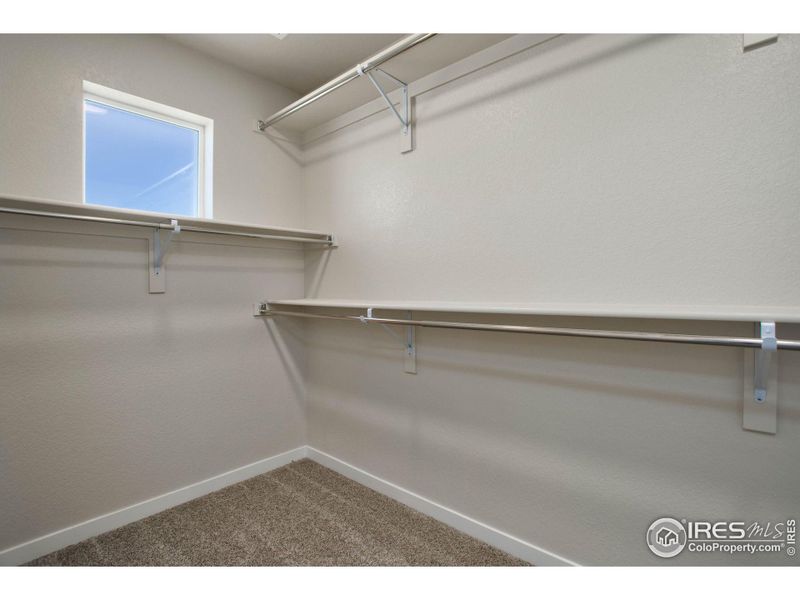 Primary Walk-in Closet