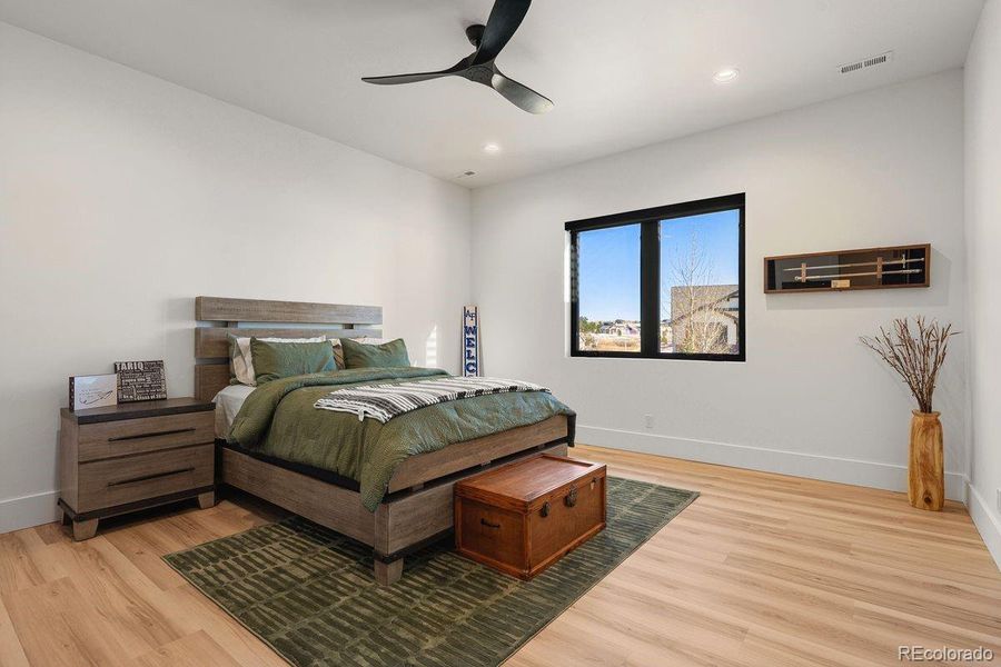 Furnished interior view inside a new home in , Colorado Springs (Image 6).
